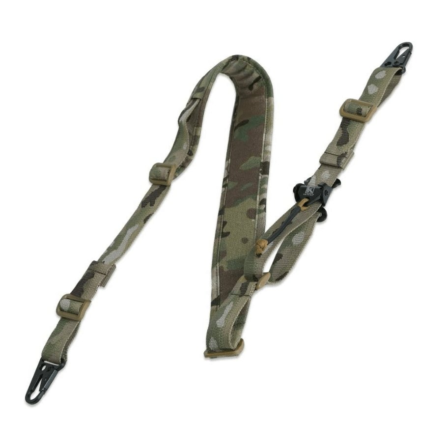 Sangle 2 points épaule réglable réplique fusil MC multicam camo camouflage militaire tactique AEG GBB élingue de combat Airsoft Tactique Strap