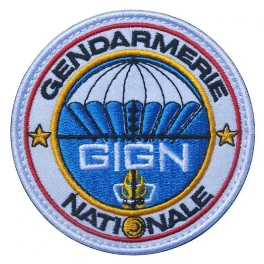 Patch Brodé GIGN Velcro Écusson