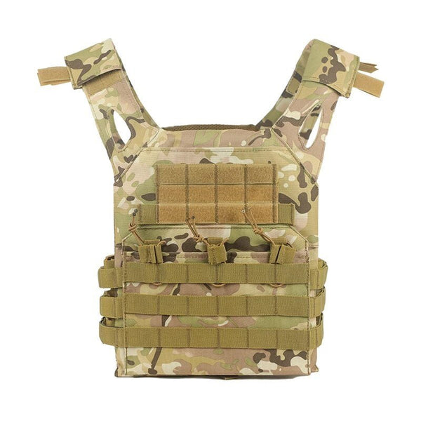 Gilet Airsoft Réglable MOLLE Gilet Tactique Maoiut - Airsoft, Paintball, Entraînement Militaire Modulaire Gilet Combat Entraînement