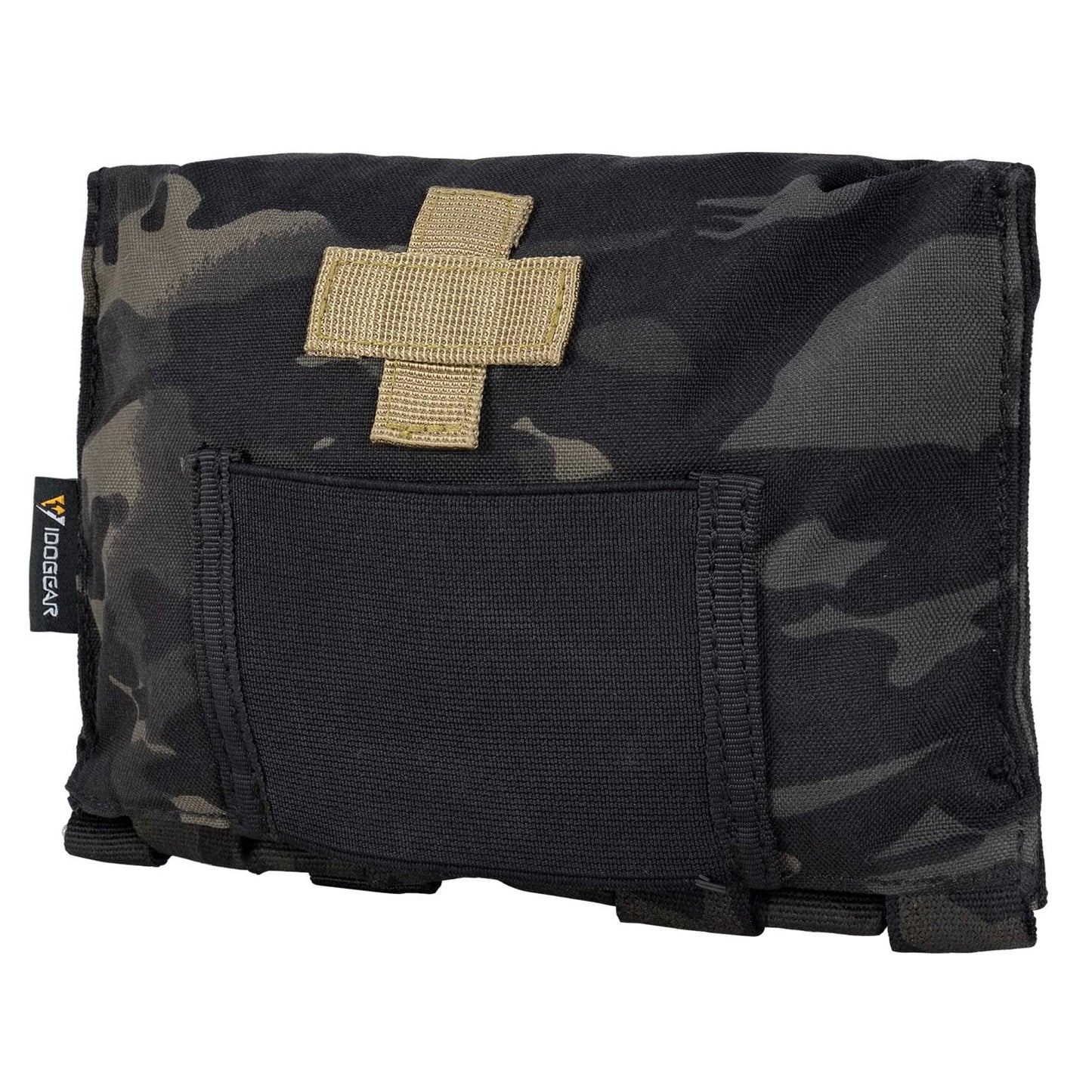 Pochette IFAK MCBK Medic Ouverture Rapide MOLLE Multicam Noir Camouflage Nylon médical Airsoft Militaire Tactique