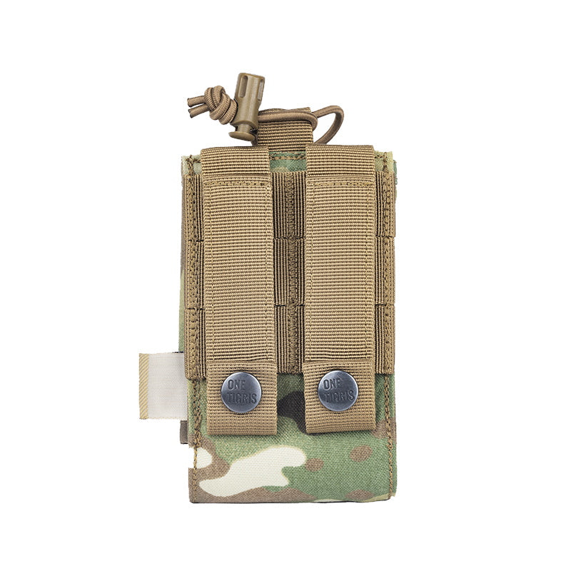 Poche MOLLE Talkie Walkie OneTigris poche radio communication poche MC multicam camouflage Velcro tactique militaire MOLLE Airsoft