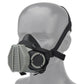 Masque Respiratoire ABS repro SOTR pas cher  tactique militaire  pour l'Airsoft masque à gaz fantaisiste Gris avec filtre modulable OpsCore Reproduction ABS