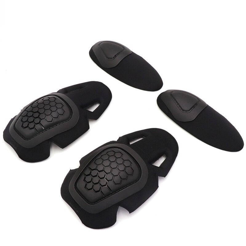 Genouillère Militaire Noir