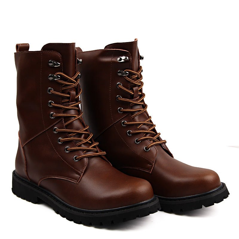 Rangers militaire marron on sale