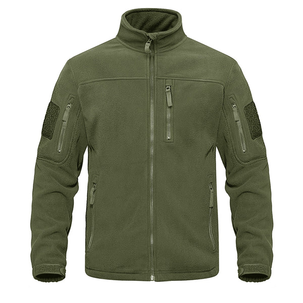 Veste Polaire Thermique Militaire Vert