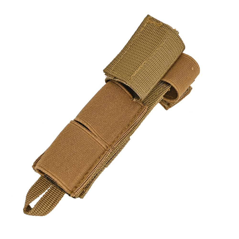 Support pour antenne radio airsoft CB marron attache antenne talkie walkie MOLLE militaire Airsoft