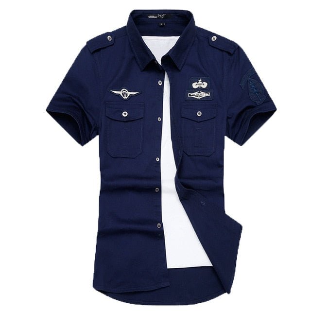 Chemise Tactique Bleu