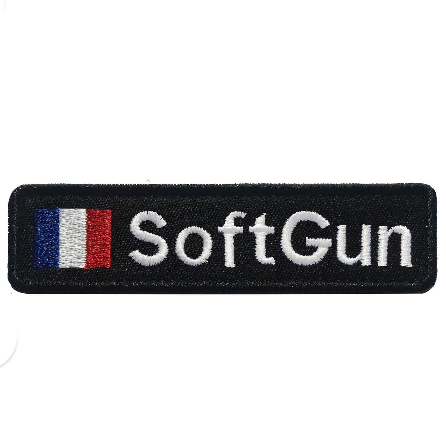 Patch brodé personnalisé Airsoft avec drapeau Francais patch militaire patch tactique brodé personnalisable Airsoft
