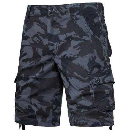 Short Militaire Noir Camouflage