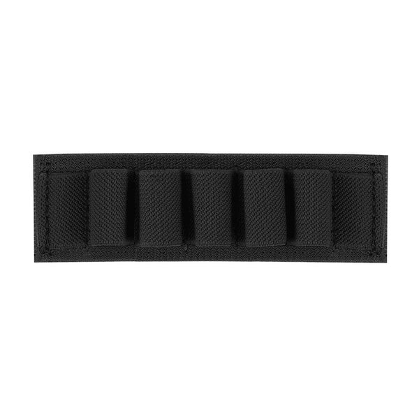 Poche batteries étui piles cartouches tactique élastique noir 7 emplacements militaire Velcro équipement Airsoft