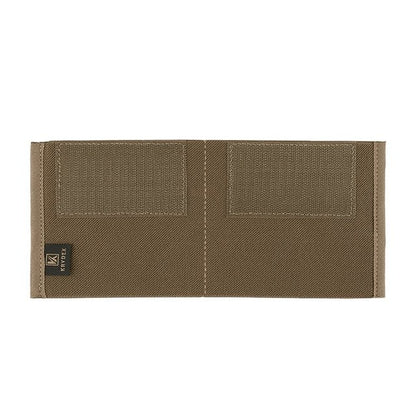 Porte chargeur double 7.62 CB coyote brown marron Nylon pour chest rig MK3 MK4 D3CRM porte chargeur tissus pour réplique tactique militaire Airsoft