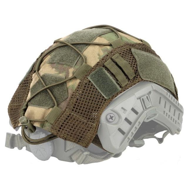 Couvre casque camo FG tactique airsoft housse casque tactique militaire camouflage camo pour casque de protection FAST FMA helmet cover Airsoft