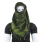 Shemagh kéfié keffieh Echarpe militaire Vert AG camouflage shemagh protection tactique militaire homme femme Airsoft ghutra