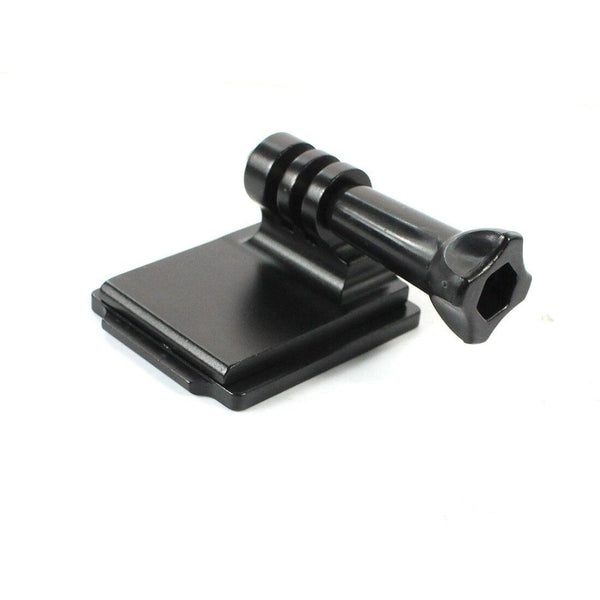 Support de caméra Noir en aluminium pour casque militaire support pour caméra embraquée GoPro inclinable pour filmer Noir Airsoft