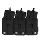 Porte chargeur triple 5.56 avec 9mm - Idogear - SoftGun