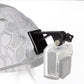 Support de caméra pour casque militaire support pour caméra embraquée GoPro inclinable pour filmer Noir Airsoft
