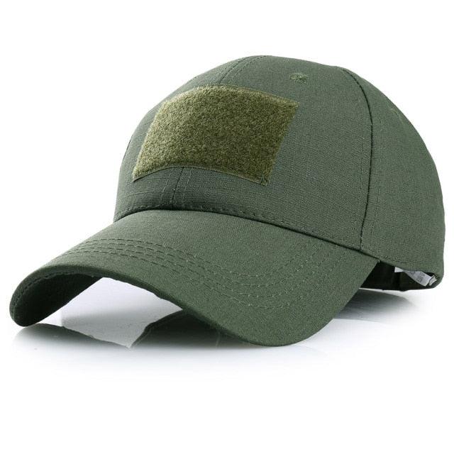 Casquette Kaki Velcro