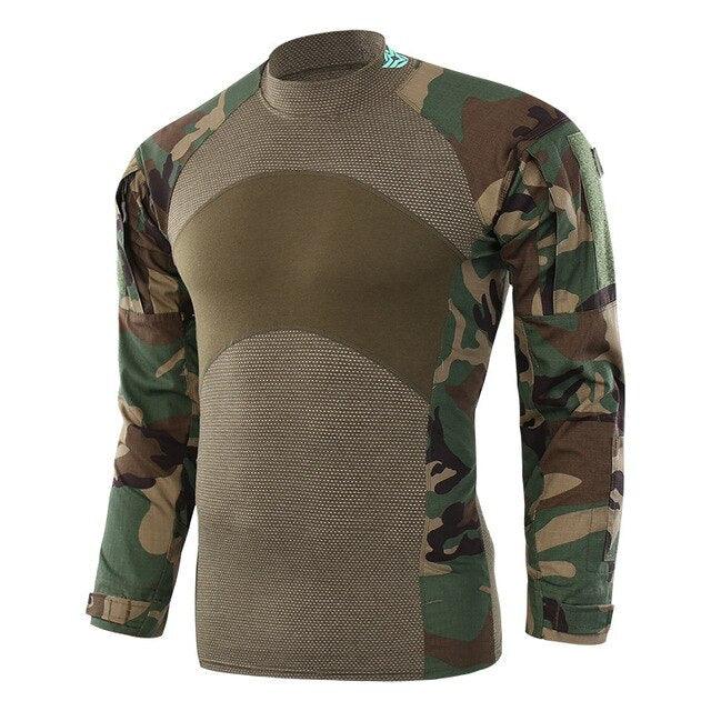 Combat shirt de combat JG coton camouflage esdy camo camouflage tactique homme femme Airsoft